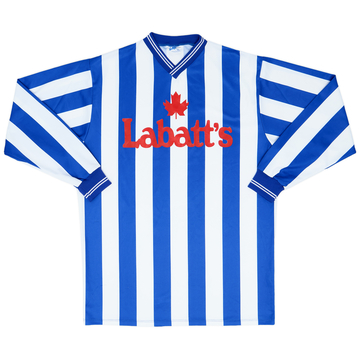 1990s Latif Template L/S Shirt - 8/10 - (XL)