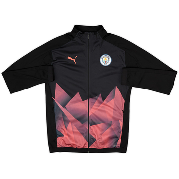 2018-19 Manchester City Puma 1/4 Zip Training Top - 8/10 - (M)