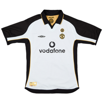 2001-02 Manchester United Centenary Away/Third Shirt - 6/10 - (M.Boys)