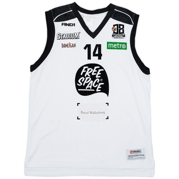 2012-13 08 Stockholm Human Rights #14 AND1 Home Jersey - 9/10 - (L)