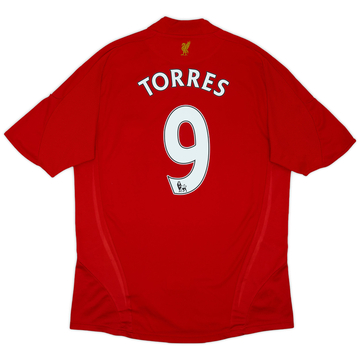 2008-10 Liverpool Home Shirt Torres #9VS