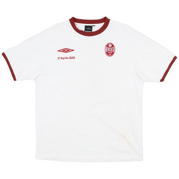 2008-09 Salernitana Umbro Cotton Tee - 6/10 - (XL)