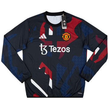 2024-25 Manchester United adidas Pre-Match Top