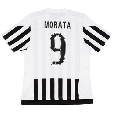 2015-16 Juventus Home Shirt Morata #9 (L)