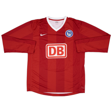 2007-08 Hertha Berlin II Match Issue Away L/S Shirt #4