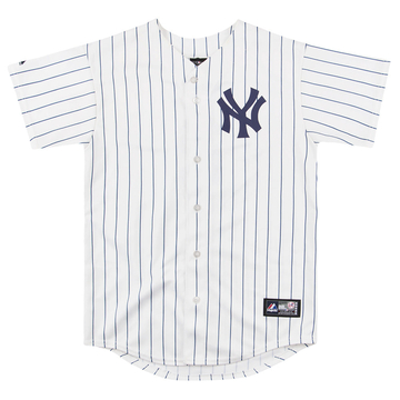 2009-14 New York Yankees Jeter #2 Majestic Jersey (Home) Y