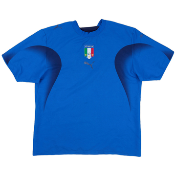 2006 Italy Home Shirt - 4/10 - (L)