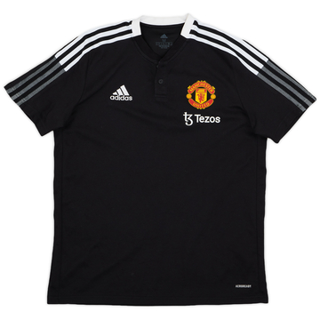 2021-22 Manchester United adidas Polo Shirt - 8/10 - (M)
