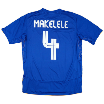 2005-06 Chelsea Centenary Home Shirt Makelele #4ES