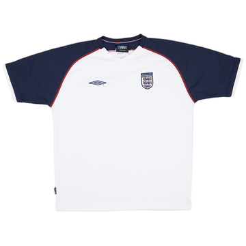 2000-02 England Umbro Training Shirt - 7/10 - (XL)