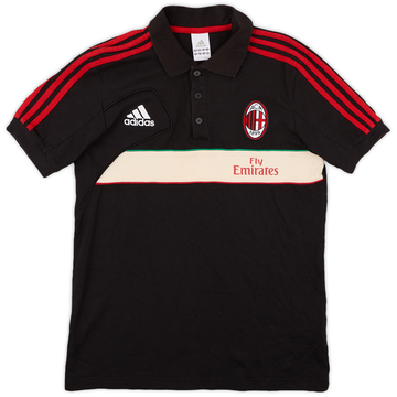 2012-13 AC Milan adidas Polo Shirt - 6/10 - (S)