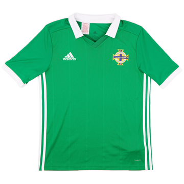 2018-19 Northern Ireland Home Shirt - 9/10 - (XL.Boys)