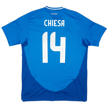 2024-25 Italy Home Shirt Chiesa #14