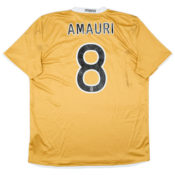 2008-09 Juventus Camiseta de visitante Amauri #8 - 4/10 - (XL)