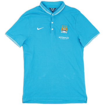 2014-15 Manchester City Nike Polo Shirt - 9/10 - (M)