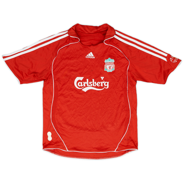 2006-08 Liverpool Home Shirt - 6/10 - (M.Boys)