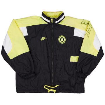 1995-96 Borussia Dortmund Nike Rain Jacket - 6/10 - (L.Boys)