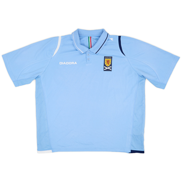 2007-08 Scotland Diadora Polo Shirt - 6/10 - (XXL)