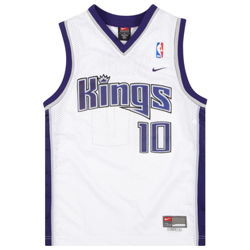 2002-04 Sacramento Kings Bibby #10 Nike Swingman Jersey (Home) Y
