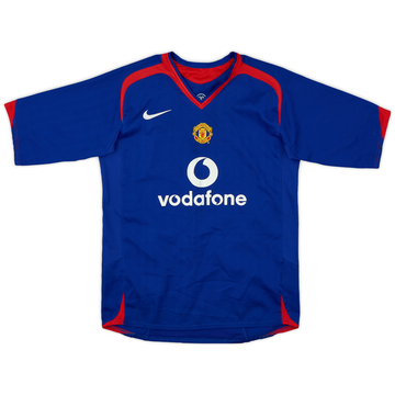 2005-06 Manchester United Away Shirt - 7/10 - (XL.Boys)