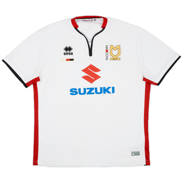 2015-16 MK Dons Home Shirt - 7/10 - (XL)