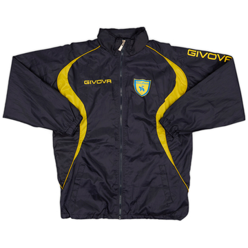 2009-10 Chievo Verona Givova Hooded Rain Jacket - 8/10 - (XS)