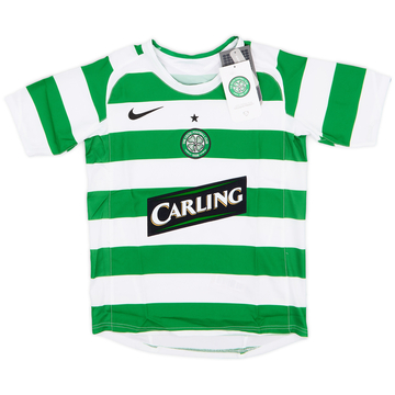 2005-07 Celtic Home Shirt (S.Boys)