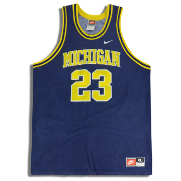 1994-98 Michigan Wolverines Taylor #23 Nike Jersey (Away) XL