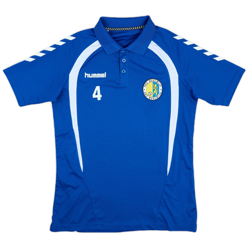 2014-15 Waalwijk Hummel Player Issue Polo Shirt #4 - 9/10 - (M)