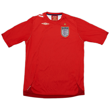 2006-08 England Away Shirt - 8/10 - (XL.Boys)