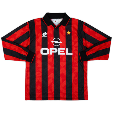 1994-95 AC Milan Home L/S Shirt - 9/10 - (L)