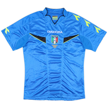 2013-15 Italy Diadora Referee Shirt - 7/10 - (XS)