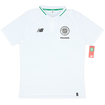 2018-19 Celtic New Balance Polo Shirt (L)