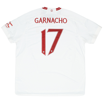 2023-24 Manchester United Third Shirt Garnacho #17 (XXL)