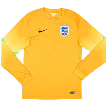 2014-15 England GK Home Shirt - 7/10 - (S)