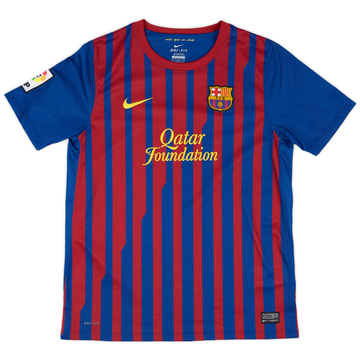 2011-12 Barcelona Home Shirt - 8/10 - (XL.Boys)