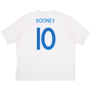 2010-11 England Home Shirt Rooney #10 - 8/10 - (3XL)