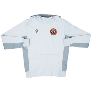 2020-21 Dundee United Macron Hooded Drill Top - 8/10 - (M)