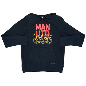 2011-12 Manchester United Nike Hooded Top - 7/10 - (M)