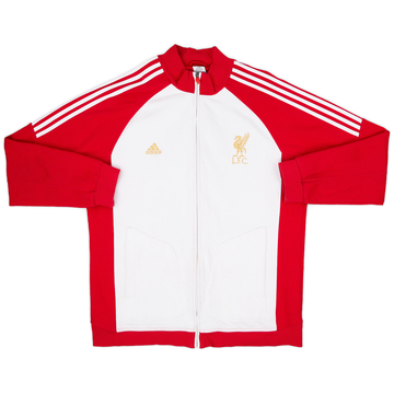 2007-08 Liverpool adidas Track Jacket - 8/10 - (XL)