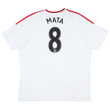 2015-16 Manchester United Away Shirt Mata #8 - 6/10 - (XXL)