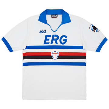 1991-92 Sampdoria Away Shirt - 5/10 - (XL)