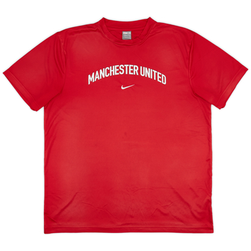 2009-10 Manchester United Nike Training Shirt - 8/10 - (XXL)