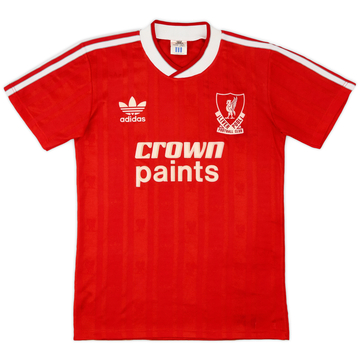 1987-88 Liverpool Home Shirt - 8/10 - (Y)