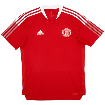 2020-21 Manchester United adidas Training Shirt - 9/10 - (M)