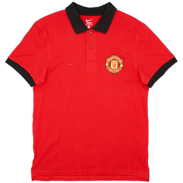 2010-11 Manchester United Nike Polo Shirt - 9/10 - (M)