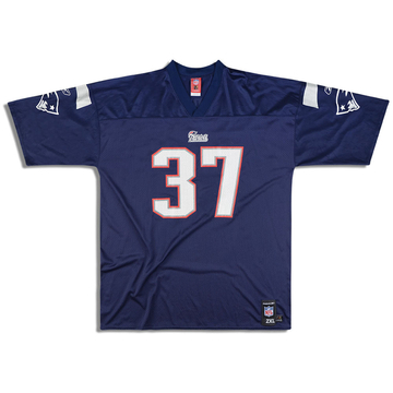 2005-06 New England Patriots Harrison #37 Reebok Replica Jersey (Home) XXL