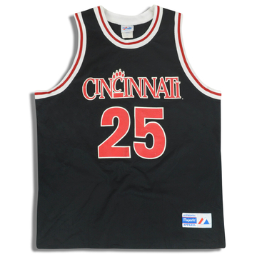 1994-97 Cincinnati Bearcats Fortson #25 Majestic Jersey (Away) XXL