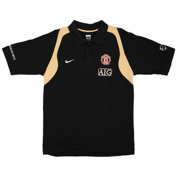 2007-08 Manchester United Nike Polo Shirt - 6/10 - (M)