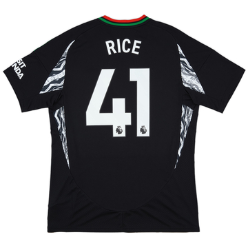 2024-25 Arsenal Away Shirt Rice #41